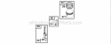 Piston Group Diagram and Parts List for 137212-1313-E1  Briggs and Stratton Engine